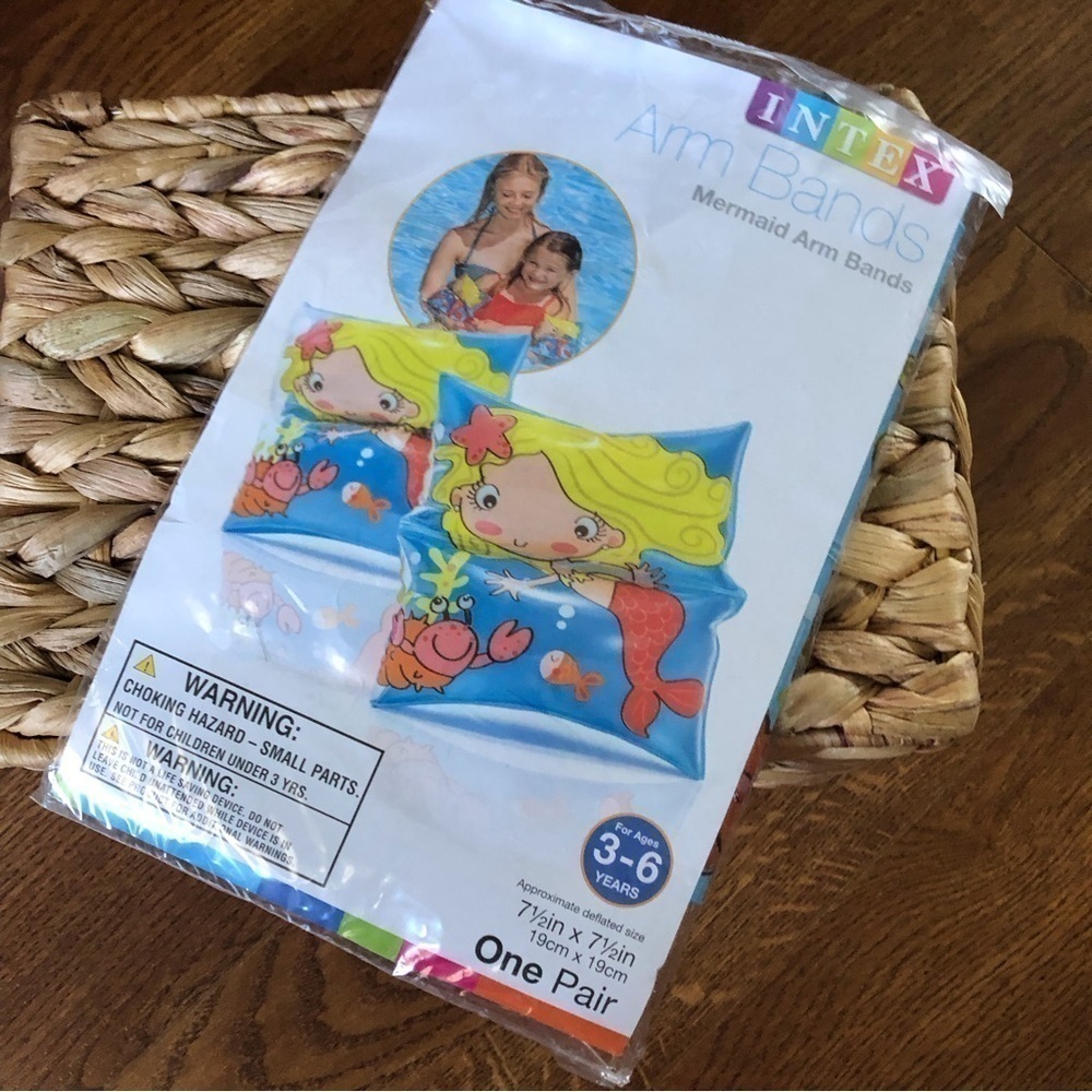 Swim Mermaid Arm Bands for 3-6 years